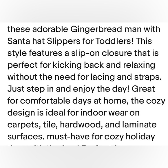 Gingerbread Slippers - Picture 8 of 16